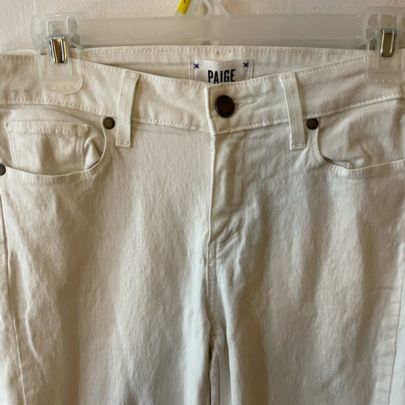 PAIGE white jeans verdugo ankle jeans - Picture 5 of 11